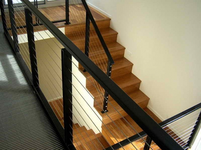 Комбинированные перила для лестниц