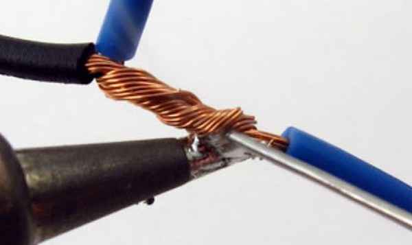 Пайка проводов и кабелей