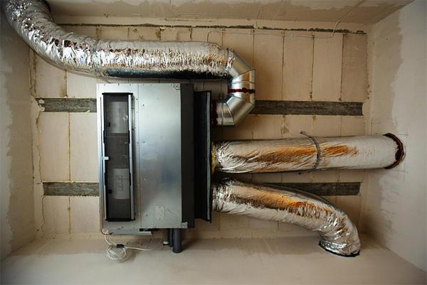 Система воздушного отопления частного дома