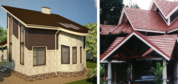 Форма крыши прямо влияет на сложность монтажа и строительную смету