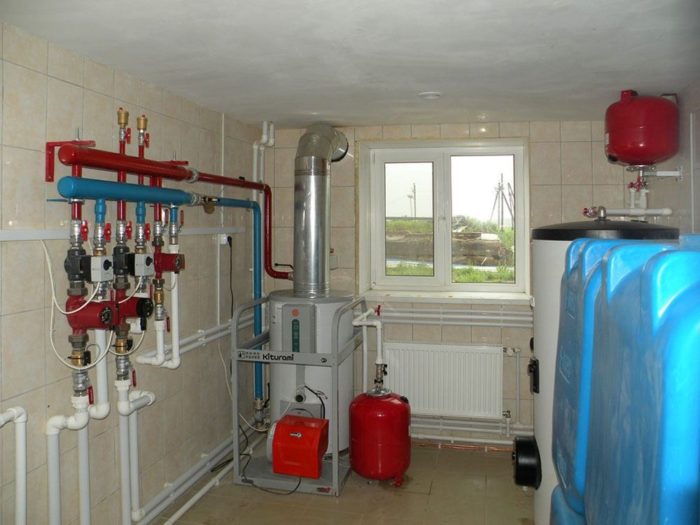 Система отопления дома дизельным топливом