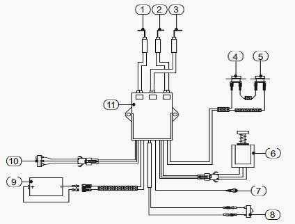 Газовая колонка электрическая схема